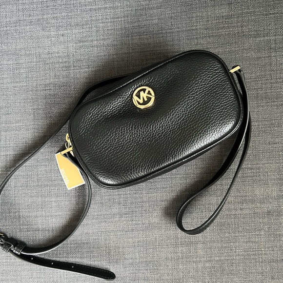 NWT MICHAEL KORS FULTON DOUBLE ZIP CROSSBODY BAG L - Picture 8 of 10